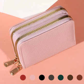 LycheePattern Fashion Large Capacity Multi CaroSlot Women Purse