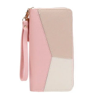 Triangle Shaped Fashionable PU Leather Ladies Casual Purse